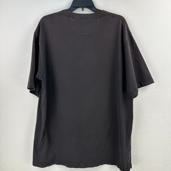 Duluth Trading Co T-shirt Mens Large Black 100%‎ Cotton Short Sleeve Longtail T - Picture 2 of 7